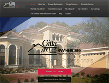 Tablet Screenshot of gittasells.com